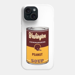 Washington Commanders Soup Can Phone Case