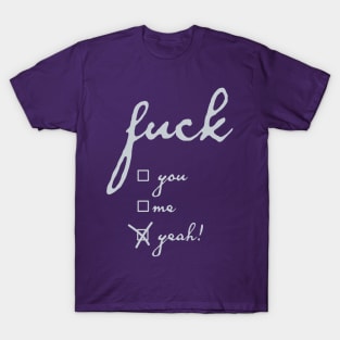 Fuck yoga T-Shirt