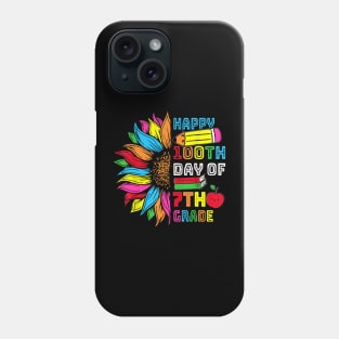 Happy 100th Day Of Seventh Grade 100 Days Smarter Phone Case