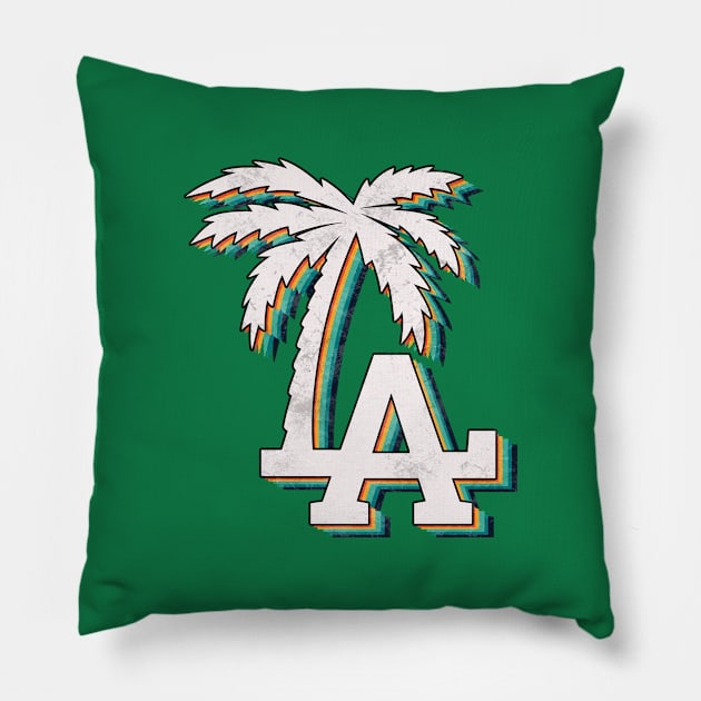 LA Los Angeles Pillow by Design Monster