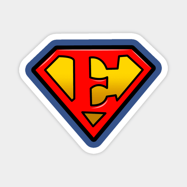Super E symbol Magnet by edwinj22