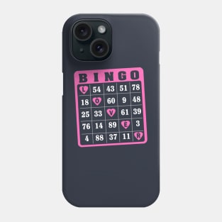 Vintage Bingo Lover Queen Love Bingo Phone Case