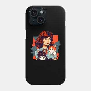 A Full Time Cat Mom - Purrfect Cat Mother Phone Case