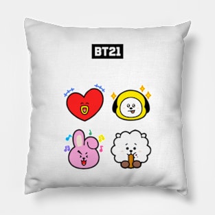 bt21 bts exclusive design 32 Pillow