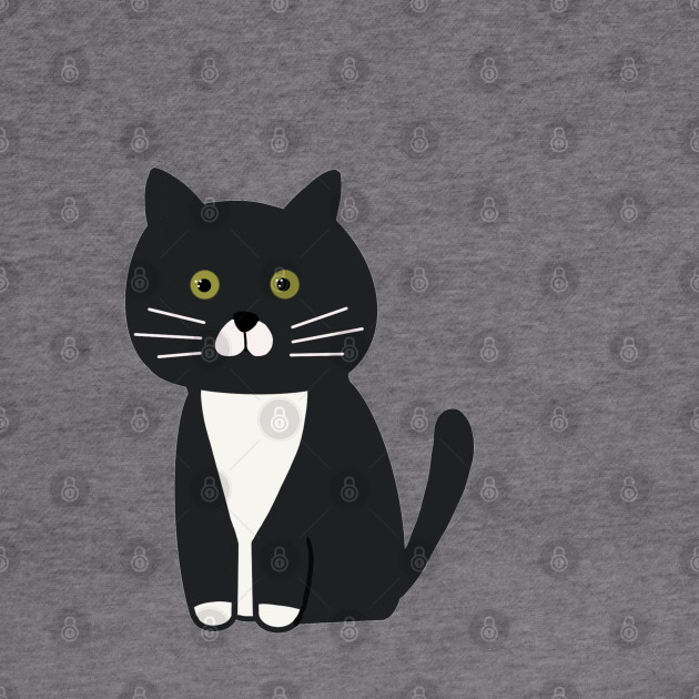 Cute Black And White Tuxedo Cat Cute Cats Hoodie Teepublic Au