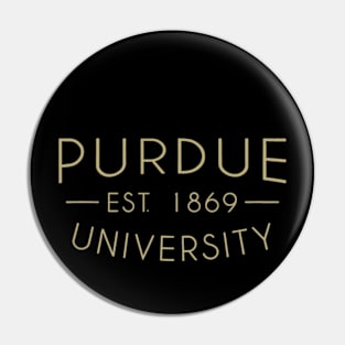 Purdue University Boilermakers Simple Pin