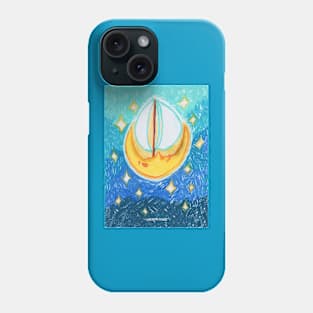 Moon Ship Phone Case