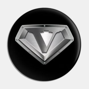 Super Sleek Style V Symbol Pin