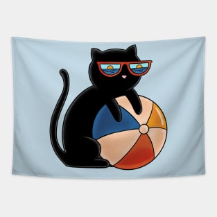 Cat Vacation Tapestry