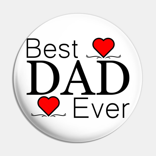 Best Dad Ever Pin by Shop Ovov