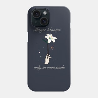 Magic blooms in rare souls Phone Case