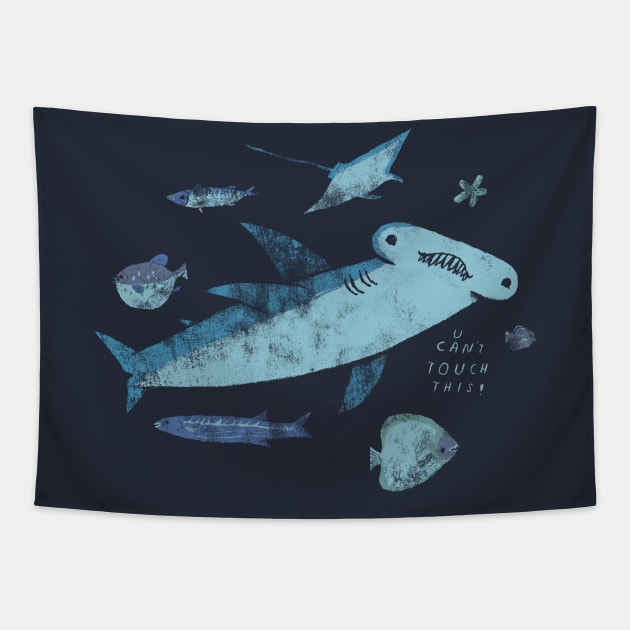 MC HammerHead Tapestry by Louisros