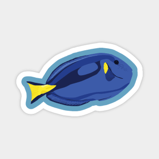 Blue tang Fish Magnet