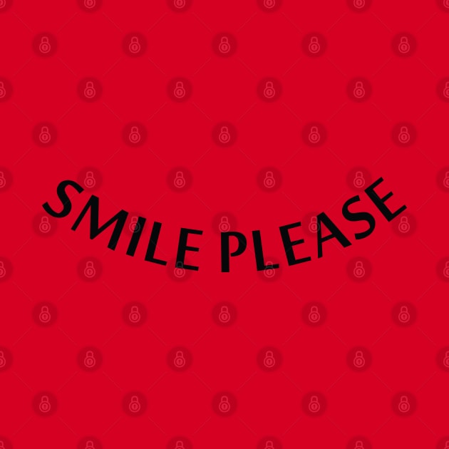 Smile please, text by grafart