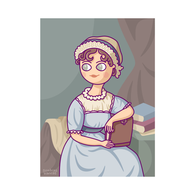 Jane Austen by sombrasblancas