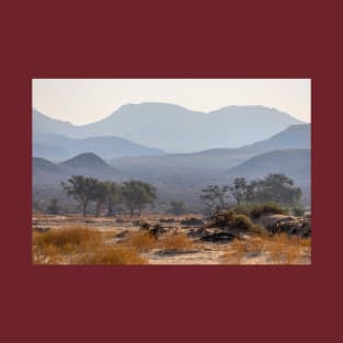 Namibia. Mountain Silhouettes. T-Shirt