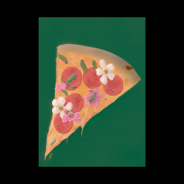 Floral Pizza by maxcode