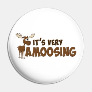 ‘It’s very Amoosing” Pin