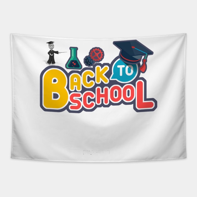 BACK TO SCHOOL Tapestry by The Pharaohs