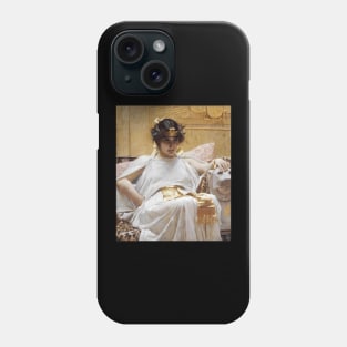 John William Waterhouse - Cleopatra Phone Case