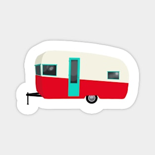 Vintage Camper Magnet