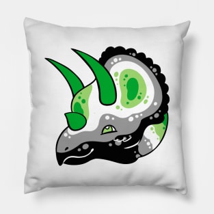 Pride Dinosaurs: Aromantic Pillow