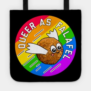 Queer As Falafel Tote