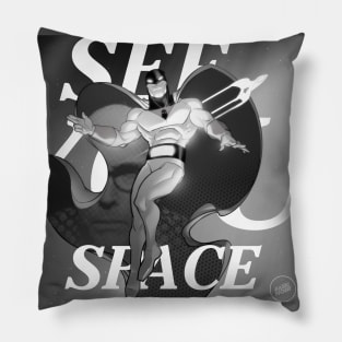 See You Space Cowboy! Pillow