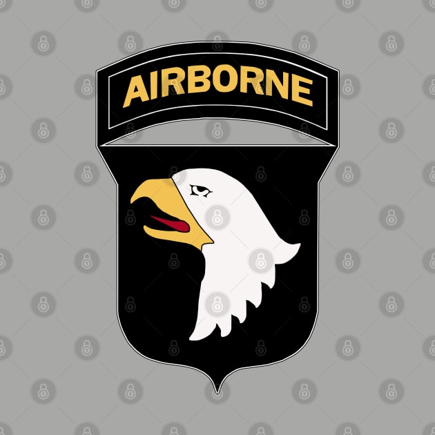 101st Airborne Division Insignia by Trent Tides