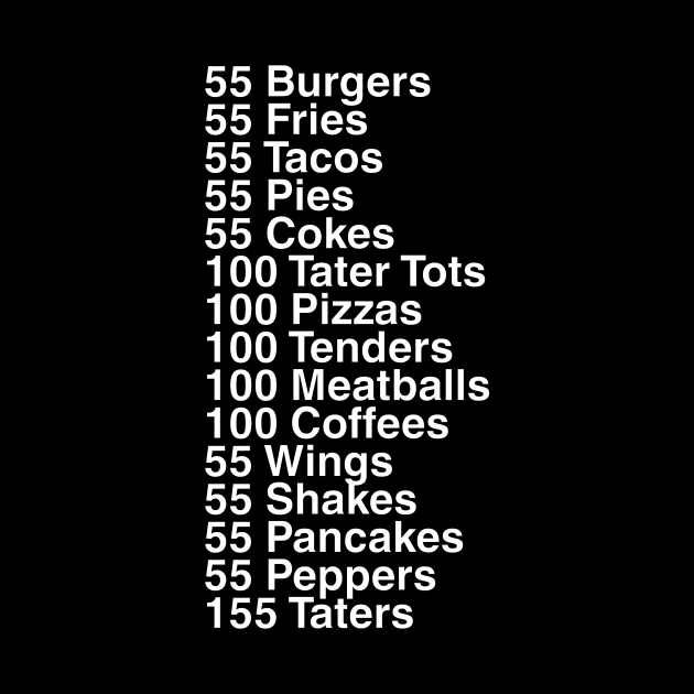 55 Burgers by foozler