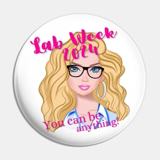 Medical Lab Science Barbie Pin