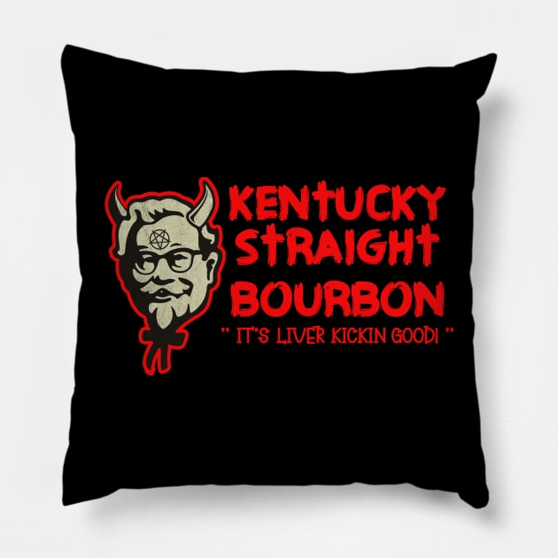 Kentucky Straight Bourbon Pillow by DerrickDesigner