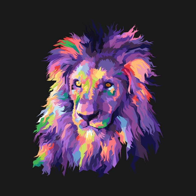 The lion head by Danwpap2