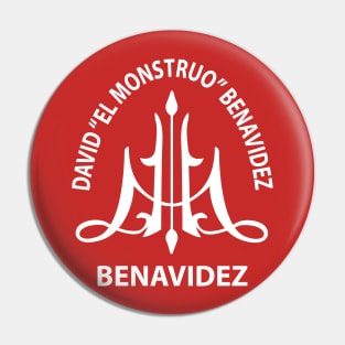 David The Mexican Monster Benavidez Pin
