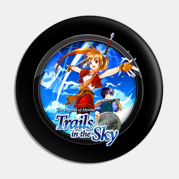 Trails of Cold Steel In Circle Logo XXVI Pin by RayyaShop