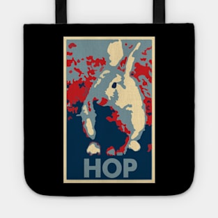 Bunny Rabbit Hop Political Parody Tote