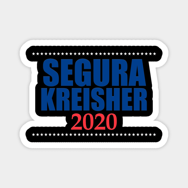 Tom Segura and Bert Kreisher for President 2020 Magnet by DadbodsTV