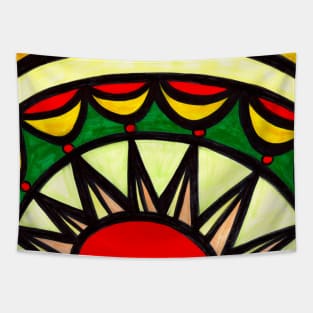 Stained Glass Window Tapestry