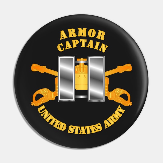 Armor - Officer - Cpt Pin by twix123844