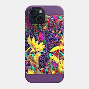 Cat in Garden Phone Case