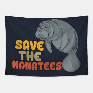 Save the Manatees Tapestry