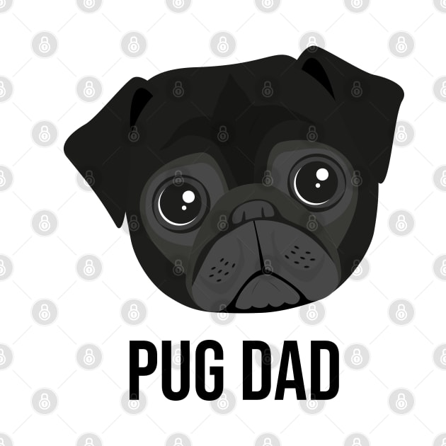 Pug Dad by NV