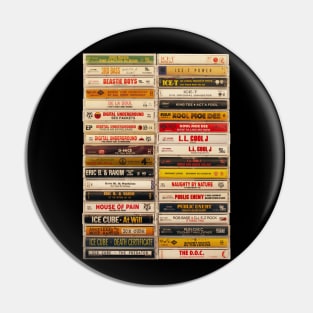 Hip Hop Tapes #1 Pin