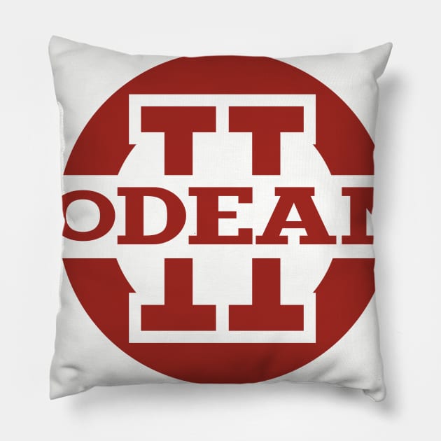 Modeans II Pillow by MindsparkCreative