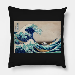 The Great Wave off Kanagawa Pillow