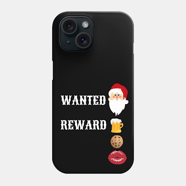 Wanted Santa, Wild West Christmas, Western Christmas, Christmas Eve, Christmas Planning Phone Case by Style Conscious