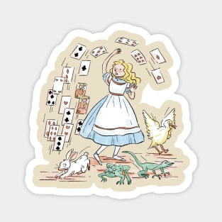 In Wonderland Magnet