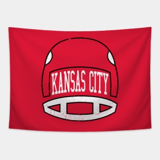 Kansas City Retro Helmet - Red Tapestry