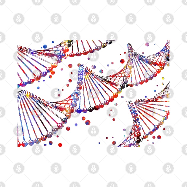 DNA molecule by RosaliArt