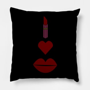 LIPSTICK LOVE Pillow